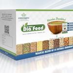 Orogen's Dia Food Diabetic-Friendly Multigrain Breakfast Mix, 30 Sachets Monthly Pack, 18 Natural Ingredients