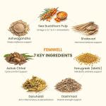 WellWith Femwell (Femwin) 300ml (Pack of 1) | Sea Buckthorn, Shatavari, Ashwagandha & Dashmool | Thyroid & Lactation Support |Pulp Juice For Women Wellness