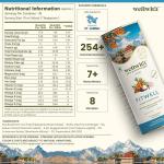 Wellwith Sea Buckthorn Fitwin (Fitwell) Juice 300ml | Makes 50 Glasses | Natural Vitamin C, Omega 3 6 7 9, Antioxidants Immunity, Skin Glow & Gut Health Support | Herbal Juice Supplement